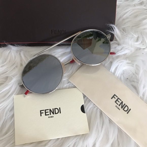 Authentic Fendi 54 mm Palladium Sunglasses - Picture 8 of 8